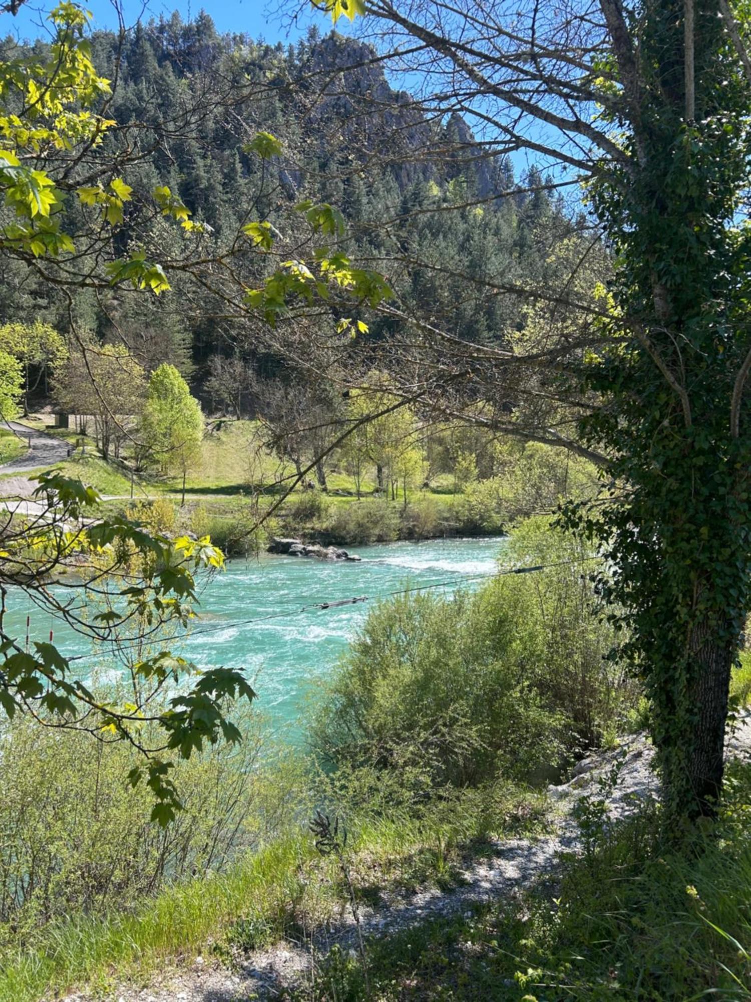 Le Long Du Verdon Castellane Eksteriør billede